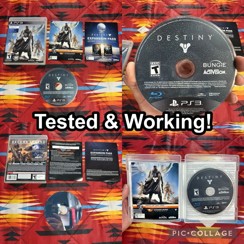 Destiny (Sony PlayStation 3, 2014) PS3 CIB Complete